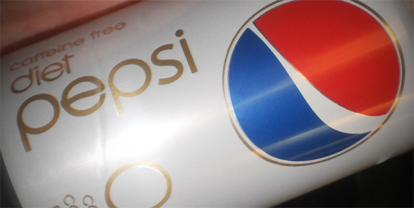 A can of Diet Pepsi