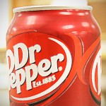 Can of Dr. Pepper Soda